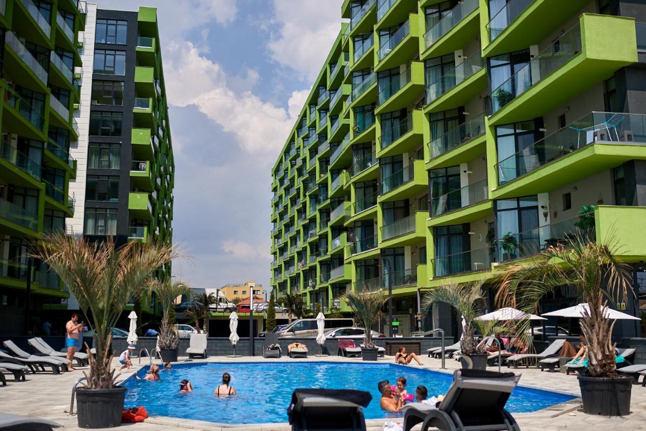 Nasty 24 Aparthotel Pool & Spa Mamaia Nord Navodari Exterior photo