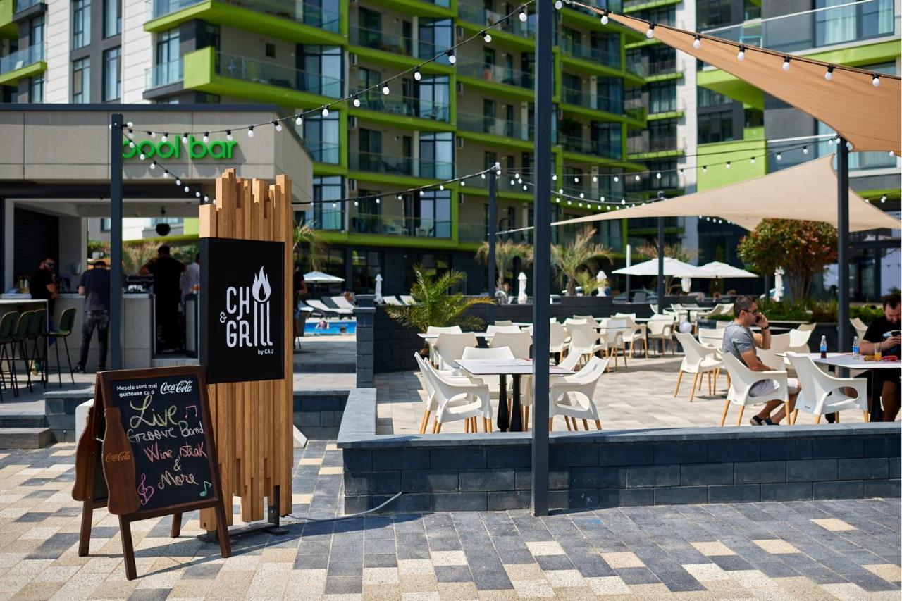 Nasty 24 Aparthotel Pool & Spa Mamaia Nord Navodari Exterior photo